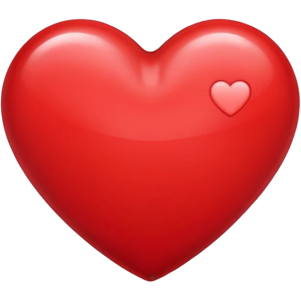 red heart emoji