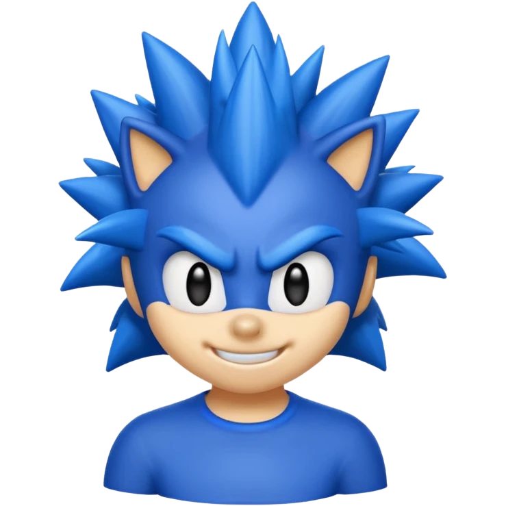 The Sonic Emoji emoji
