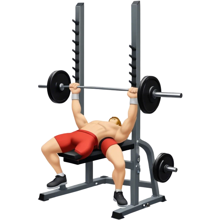 close-grip flat-benchpress emoji
