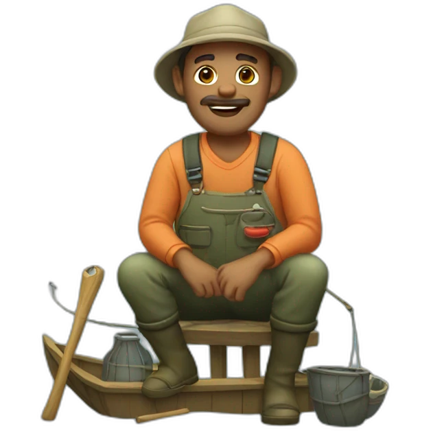 fisherman emoji