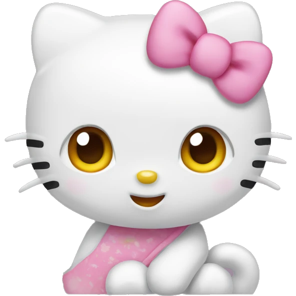 Hello Kitty cute emoji