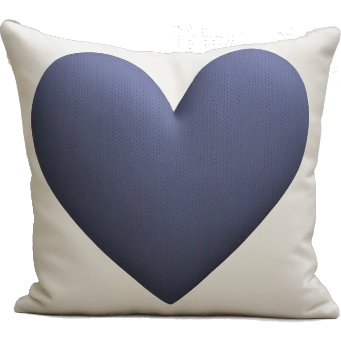 Heart cushion emoji