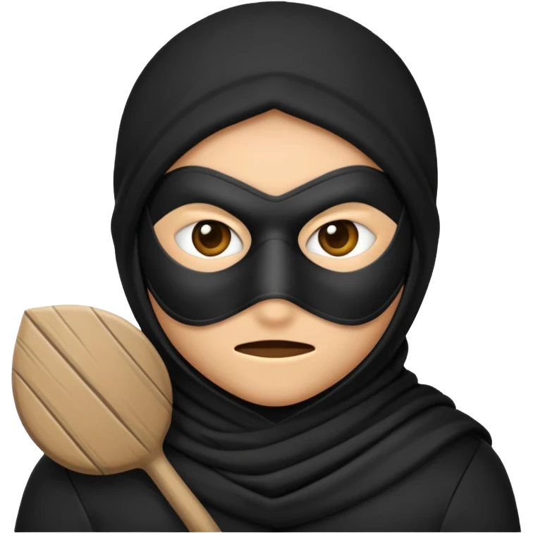 создай эмодзи грабителя emoji