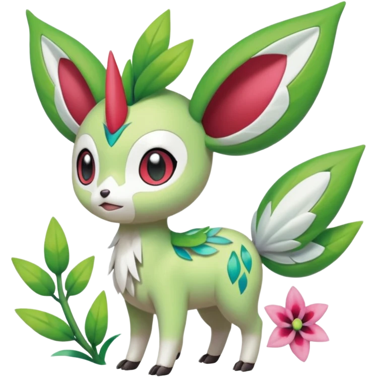 Meloetta-Celebi-Shaymin-Skiddo-Pokémon-Fakémon-creature emoji