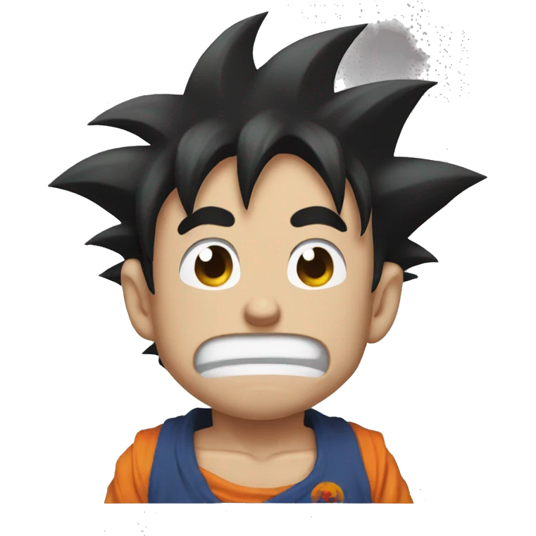 Goku triste  emoji