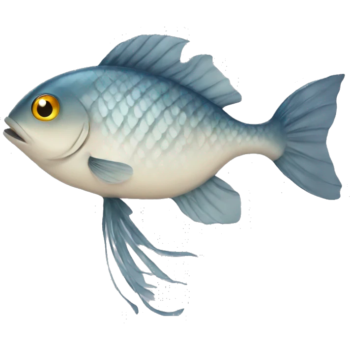 Fish with for legs  emoji