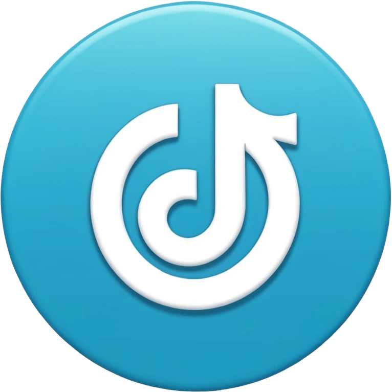 Mavi tik TikTok  emoji