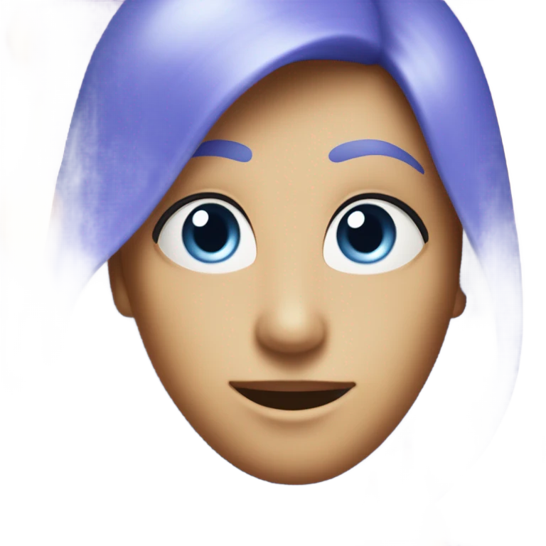 Periwinkle fire emoji