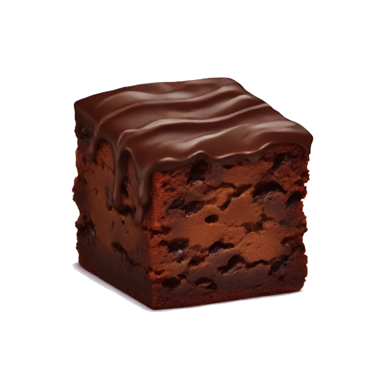 Chocolate brownies  emoji