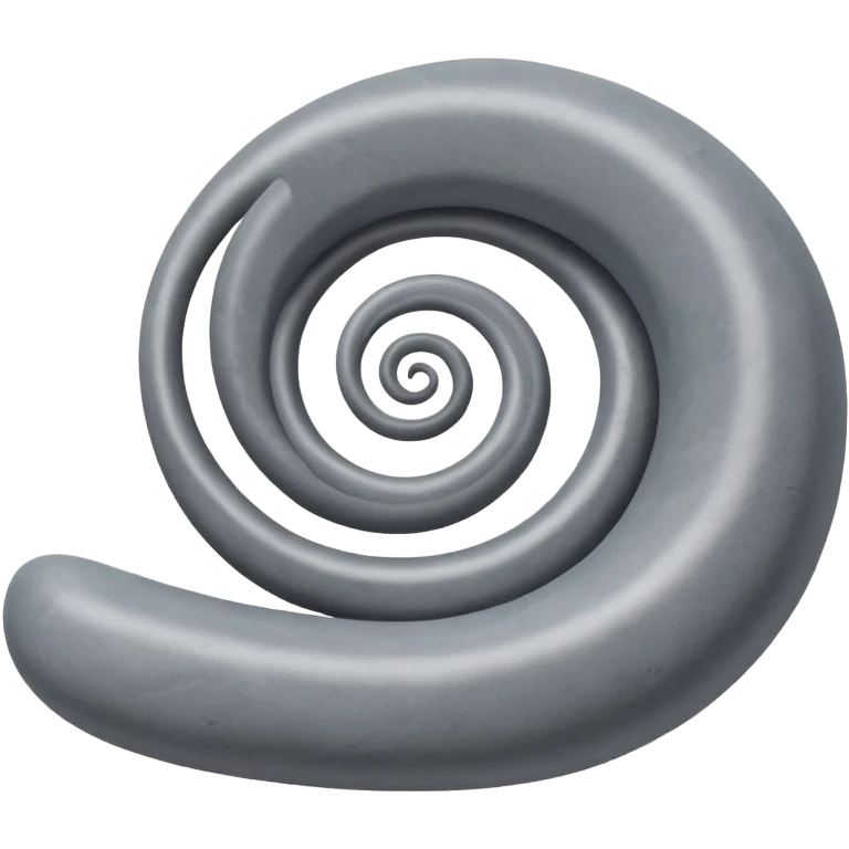 beautiful pebbles line going down a spiral emoji