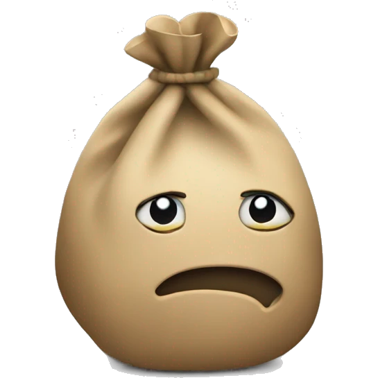 Money bag hyped  emoji