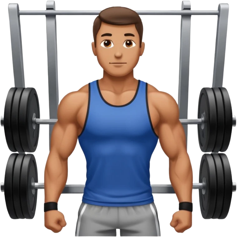 training gym man emoji