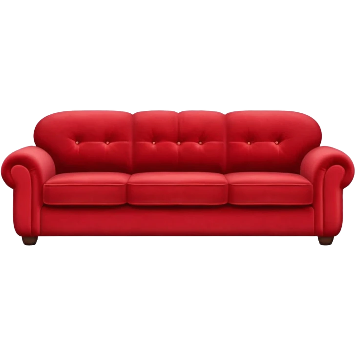 The couch from tv show friends emoji
