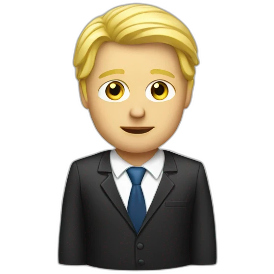 blond men lawyer emoji