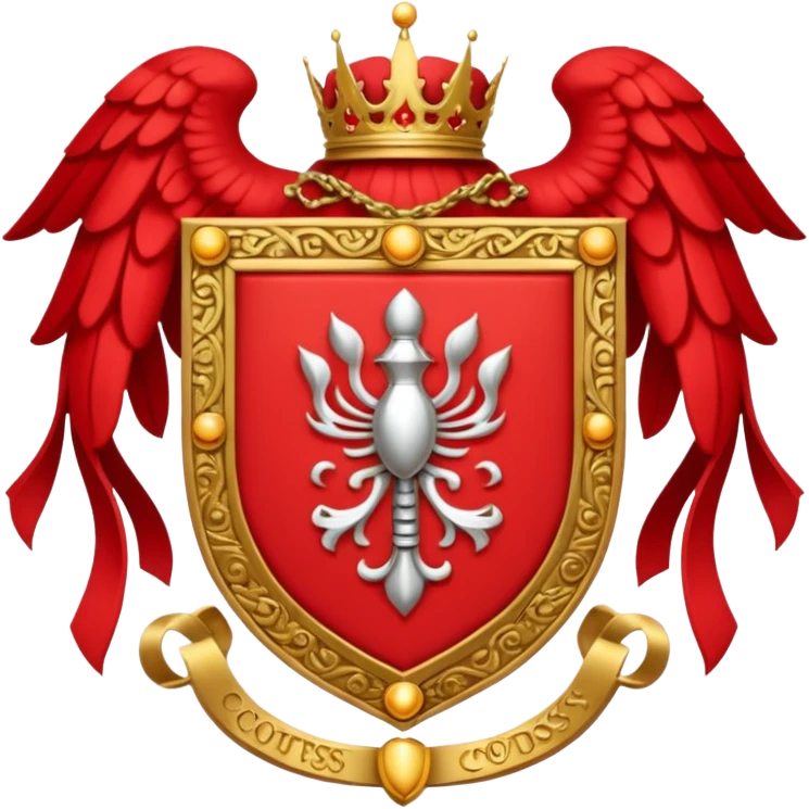 brasão condessa vermelha emoji