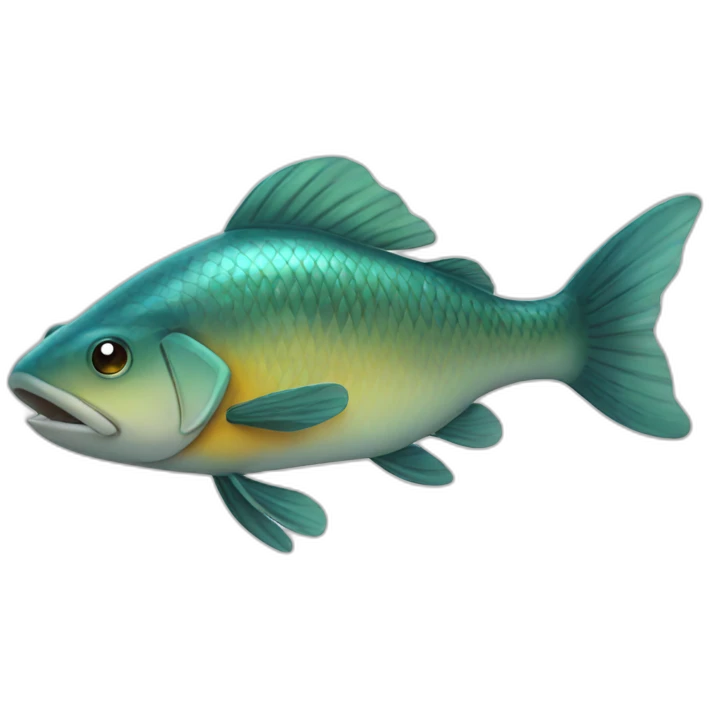 a big fish emoji