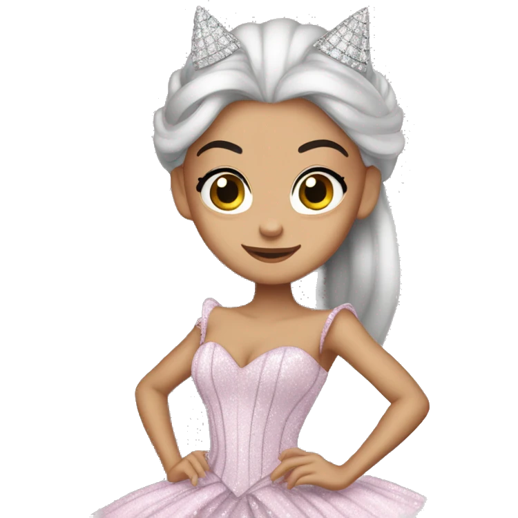Ariana Grande as Glinda emoji