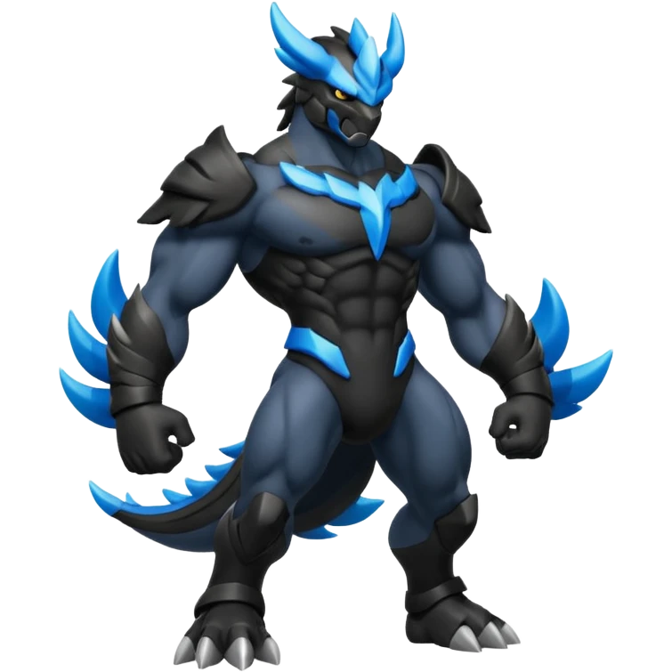 Zekrom (full body) emoji