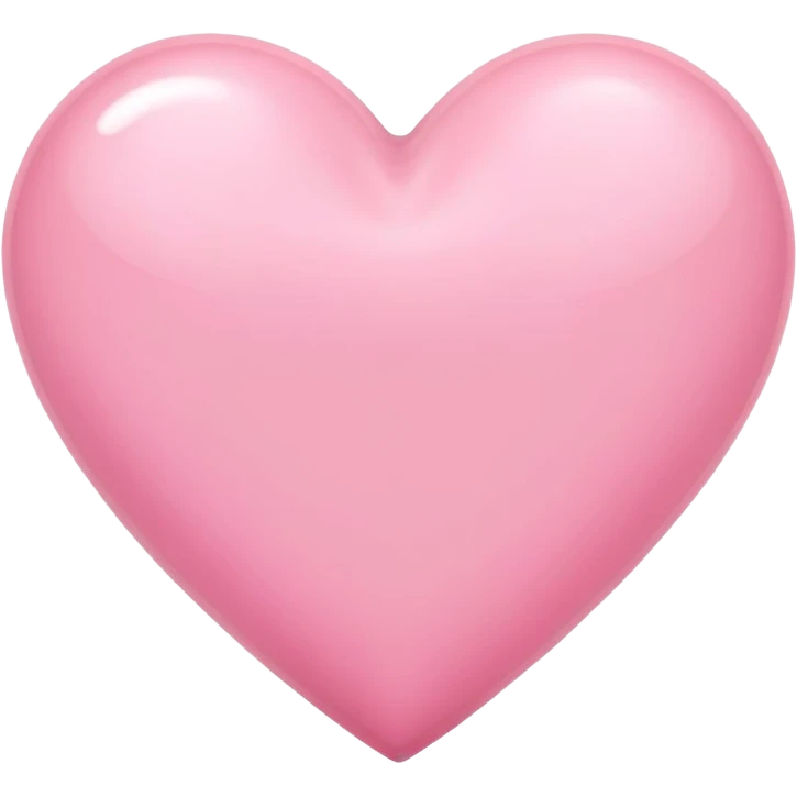 baby pink heart emoji
