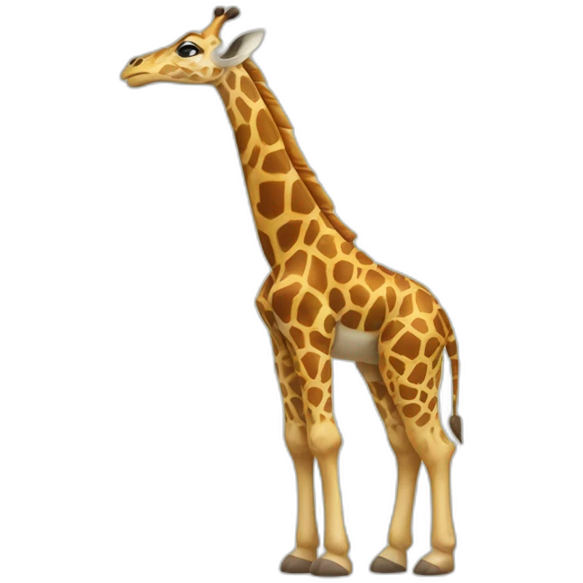 Girafe tortue emoji