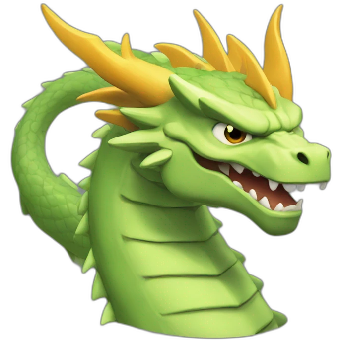 Drago feu emoji