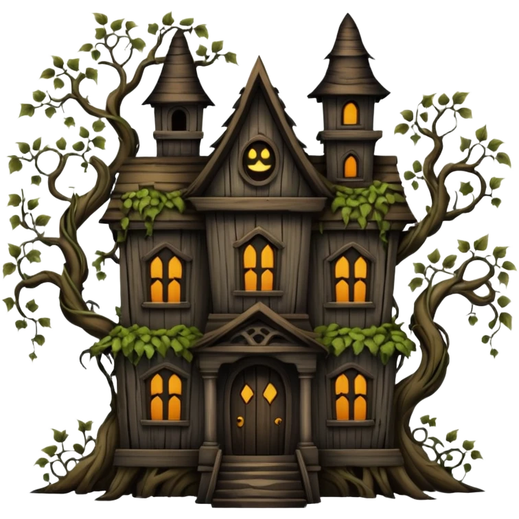 casa stregata emoji