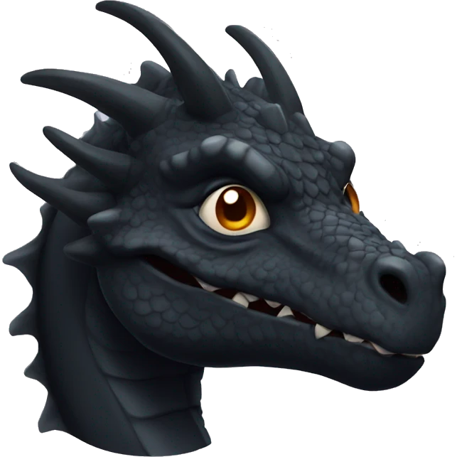 black dragon emoji