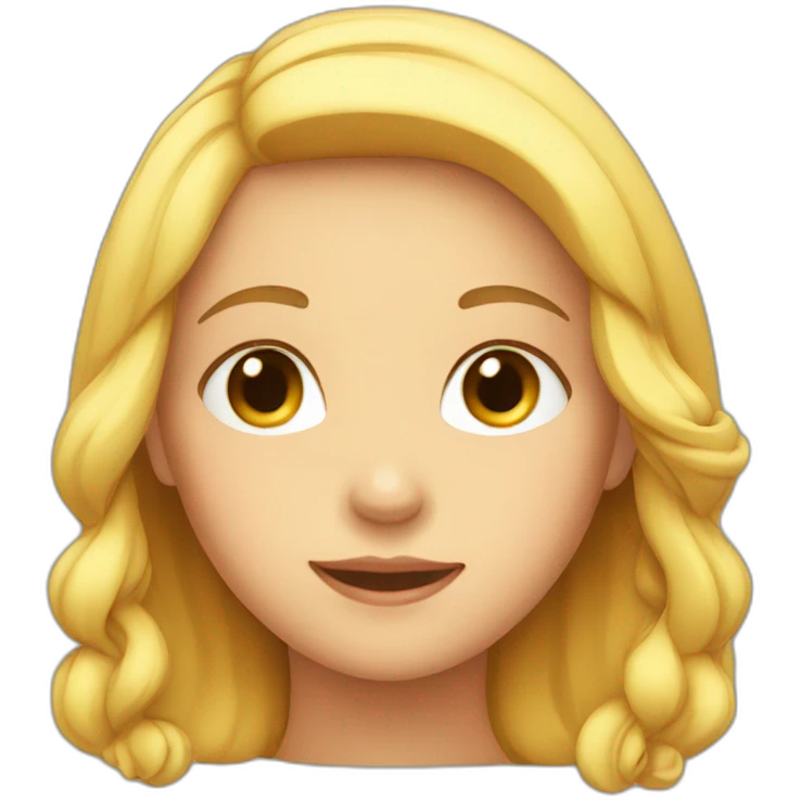 girl face emoji
