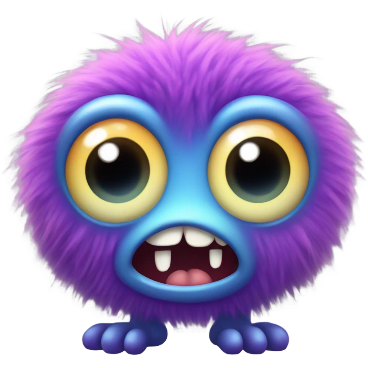 kind funny baby monster emoji
