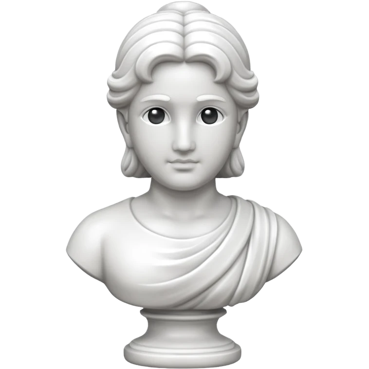a marble statue emoji