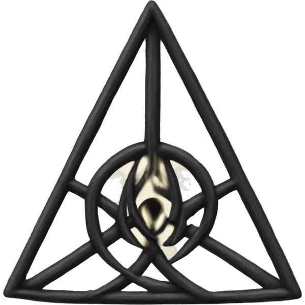 Deathly Hallows hart emoji