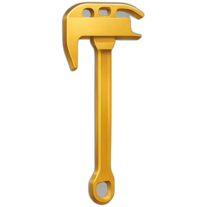 golden hex key emoji