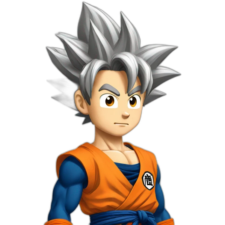 goku smart emoji