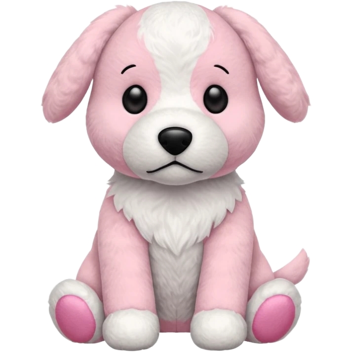 Victoria secret pink dog plush emoji
