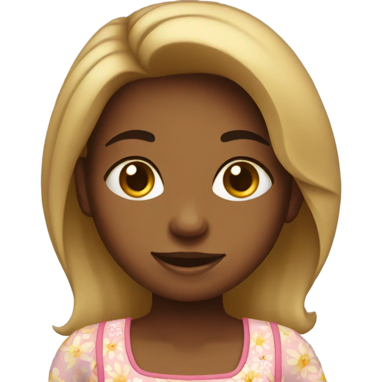 Girl in sundress  emoji
