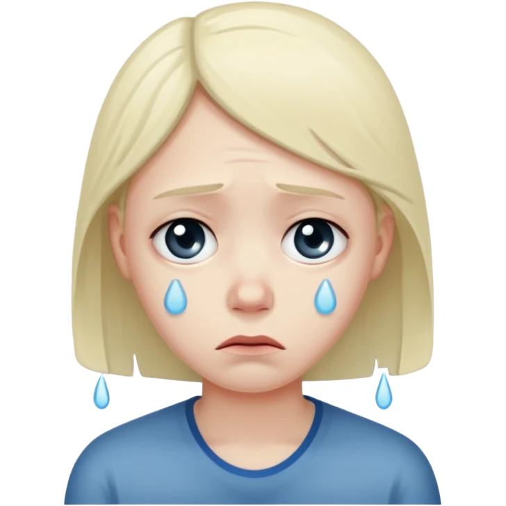 Triste emoji