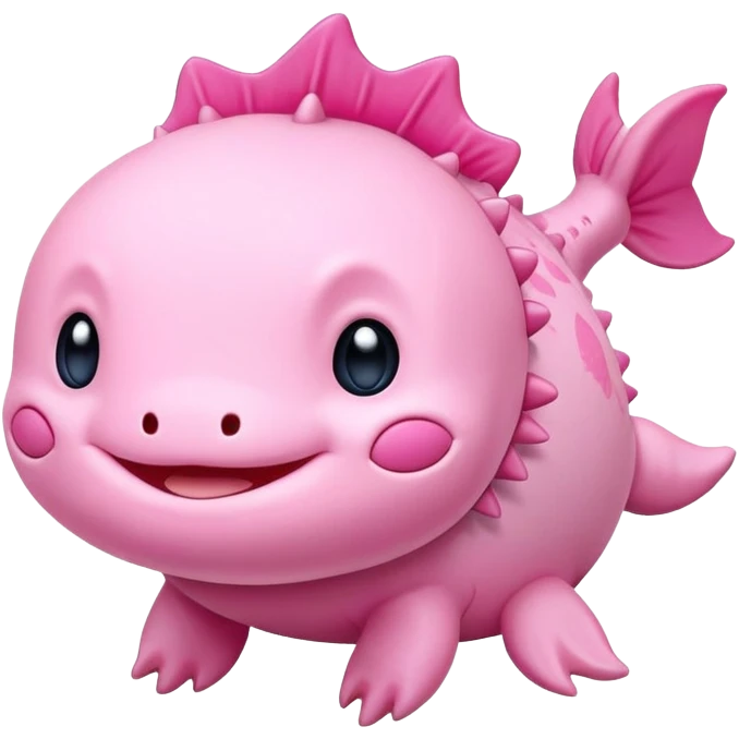 pink cute axolotl stitch sanrio emoji