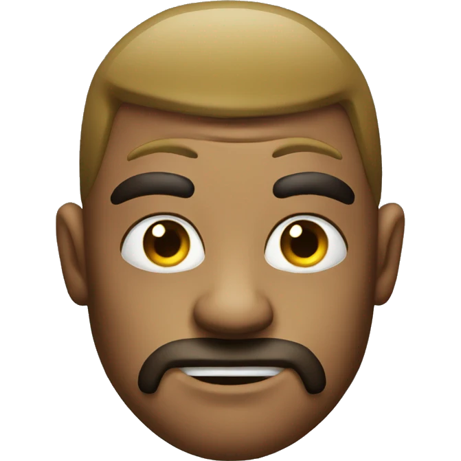 Jealous looking weed emoji