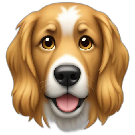Un Macintosh ecrase un chien emoji