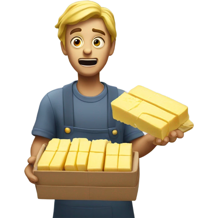 Butter fingers emoji