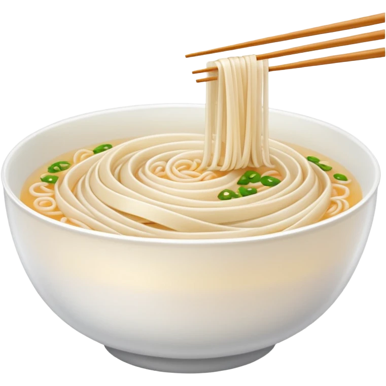 Rice noodles emoji