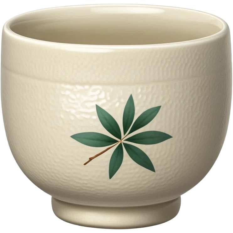 traditional chawan Japanese tea bowl emoji