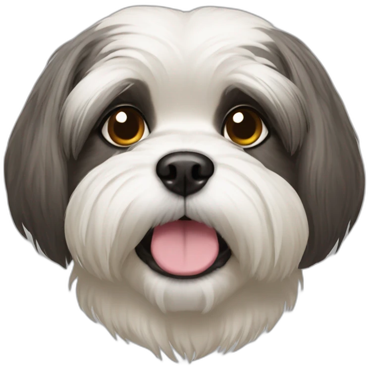 shitzu dog emoji