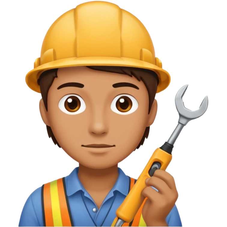 person Repairing a tool emoji