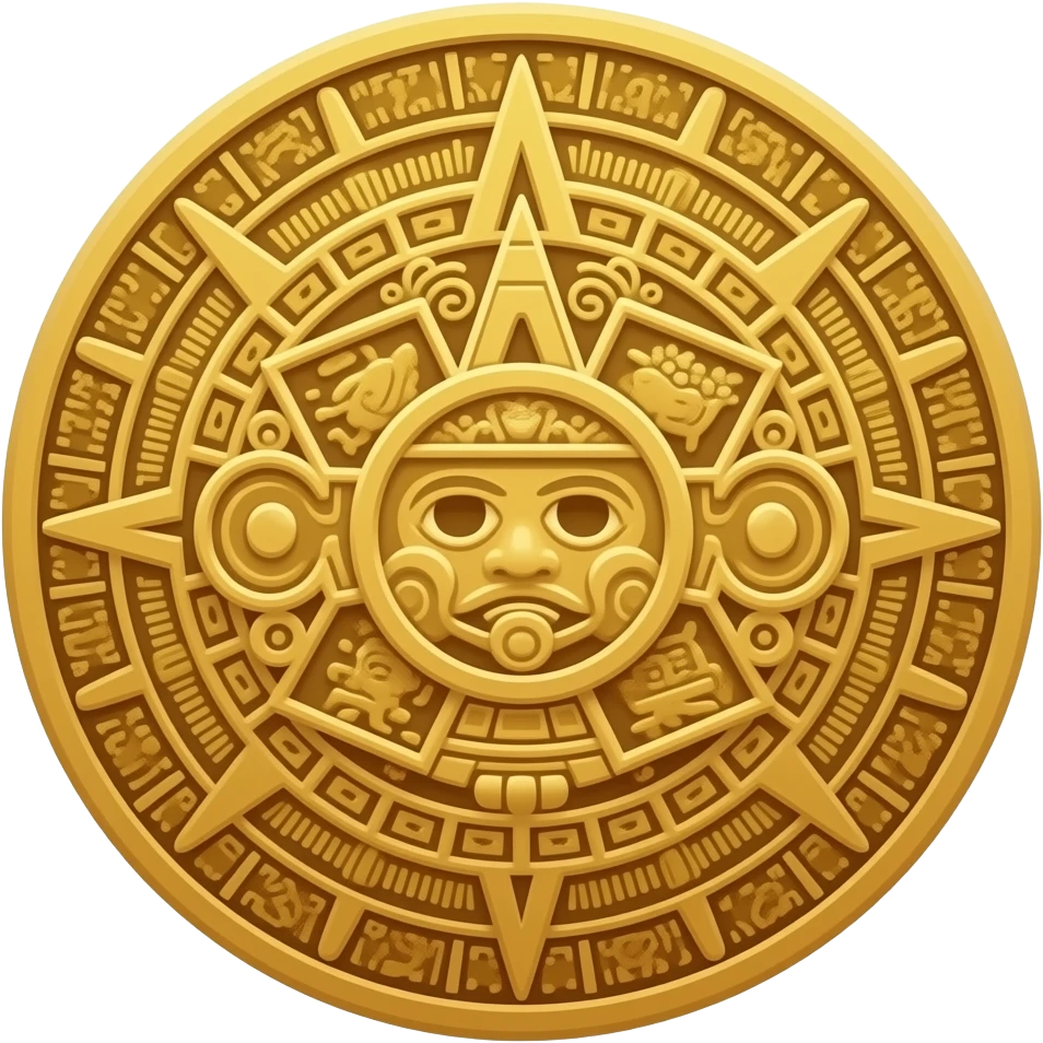 Calendario maya emoji
