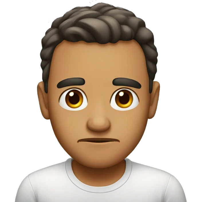 One raised eyebrow emoji