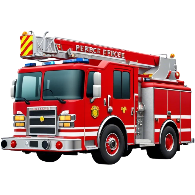 Fire Engine - Pierce Enforcer Pumper (Model Year: 2021) (Iconic colour: Red) emoji