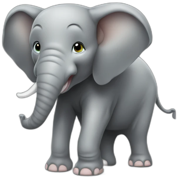 elephant pooping emoji
