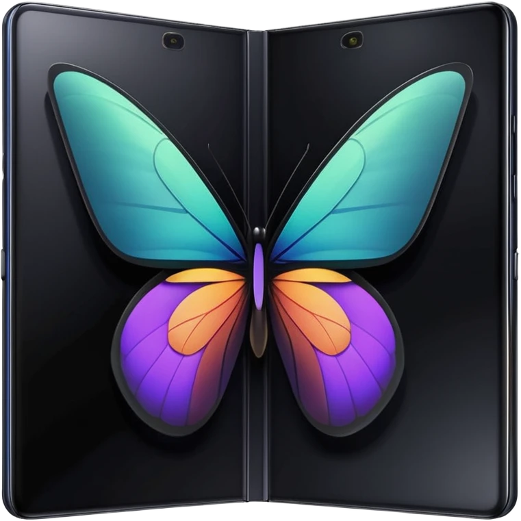 Samsung Galaxy Z Fold2 5G foldable phone emoji