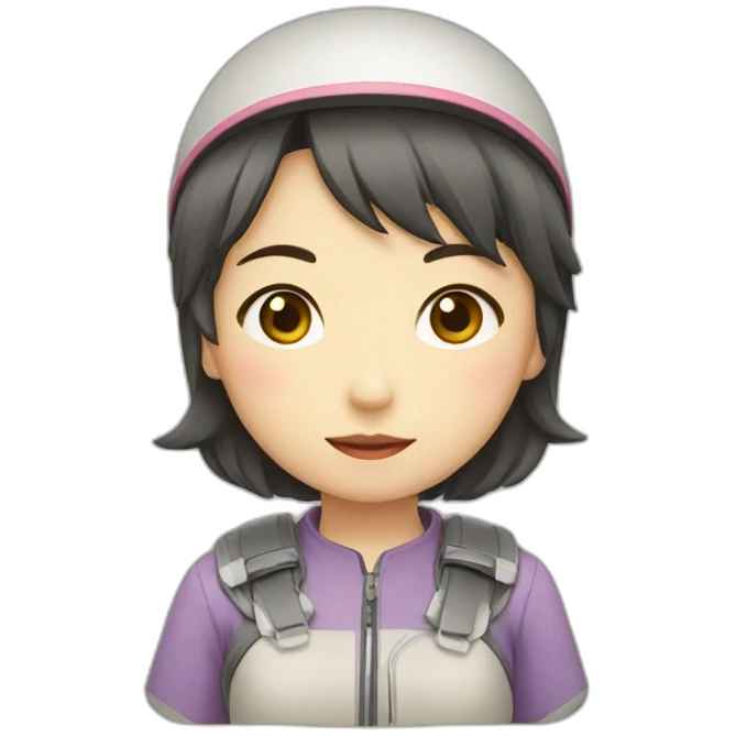 hours-rider—japanese-girl emoji